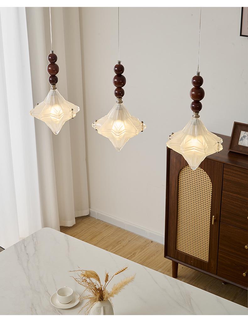 Star Bedside Pendant Light: French Retro Design for Bedrooms, Restaurants, and Nurseries