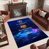 FC Barcelona personalisierter Namens-Teppich Perfekt für Esszimmer im Freien Eingangsbereich Flur Rutschfester Teppich Büros Dekorieren Hochzeitsfeier Geschenk