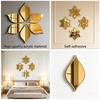 6/12/24pcs Self-Adhesive Acrylic Wall Decals, Easy To Install 3D Wall Art, Perfect for Small Space Expansion In Living Room