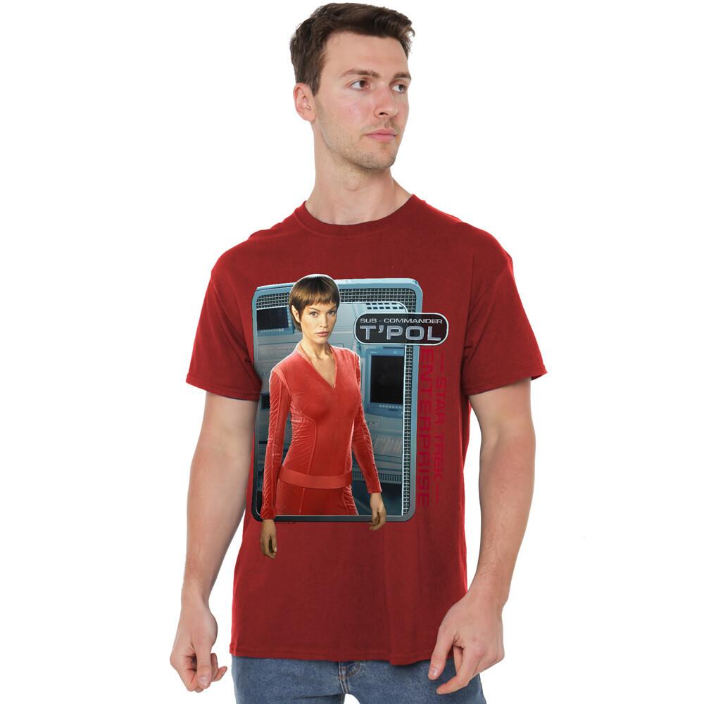 Star Trek Tpol T-Shirt S-3XL Cardinal XXXL