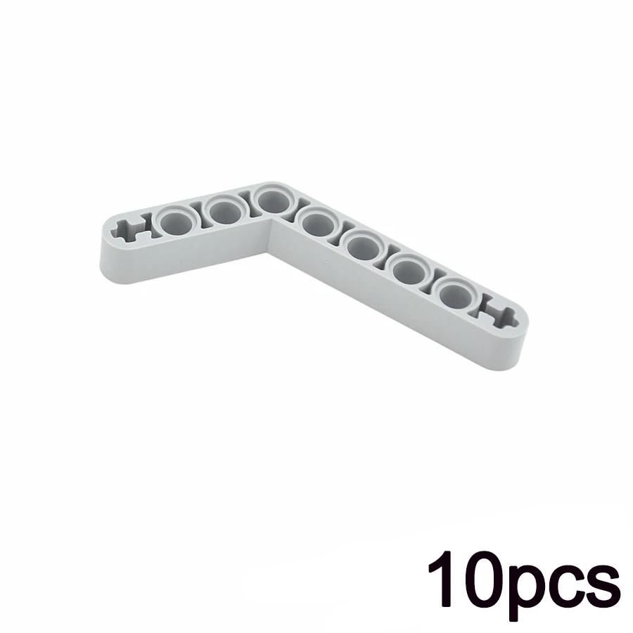 

DO-IT-YOURSELF 6x4 Bent Liftarm Thick Curved Arm 10Pcs Moc Constructing Blocks Technical Beam Compatible 6629 Assembles Particles Bricks toy
