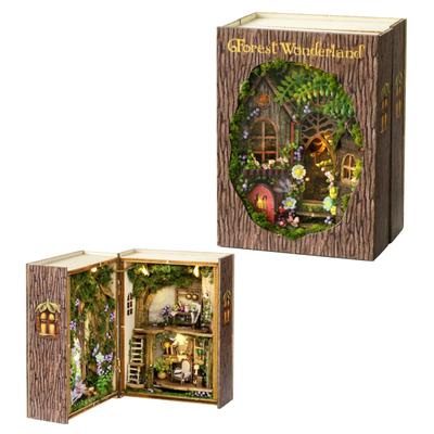 CUTEROOM Holz DIY Puppenhaus Bausatz mit Miniatur Handgemachtem Spielzeug für Perfektes Geschenk für Mädchen und Jungen Möbel, Kinder, (MINI109)