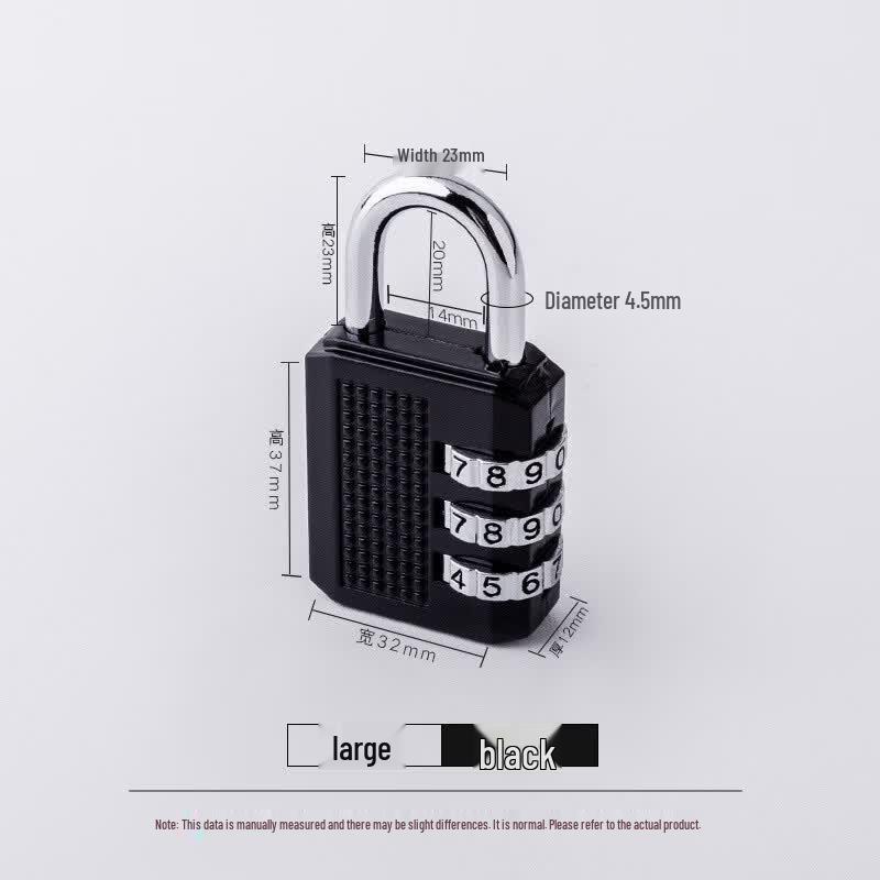 Milin Metal Password Padlock Large