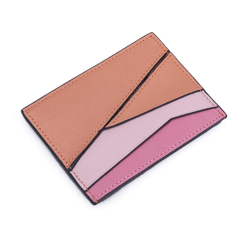 Credit Card Wallet Super Slim Card Holder Genuine Leather Wallet for Man and Women with 4 Card Slots and 1 Coin Pocket