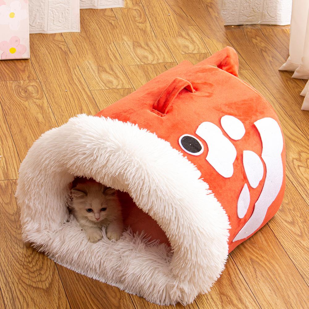 

Кровать для домашних животных, теплая подушка для маленьких, средних и больших собак, спальные кровати, водонепроницаемые корзины, домашний коврик для кошек, одеяло, товары для домашних собак M