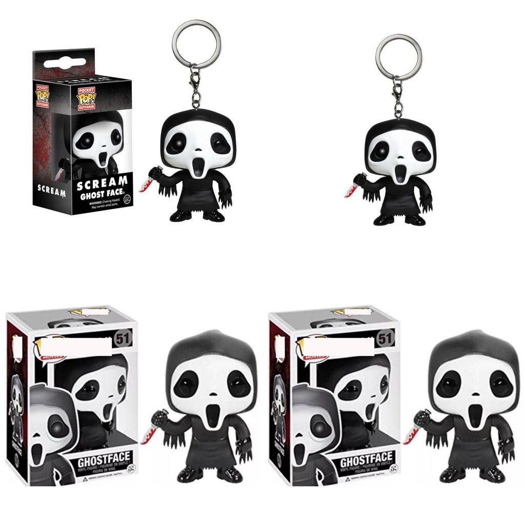 Pop Scream Ghost Face Figures Ideal For Fans And Collectors