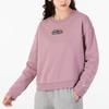 adidas Women's Crewneck Pullover Hoodie Purple Casual Sportswear