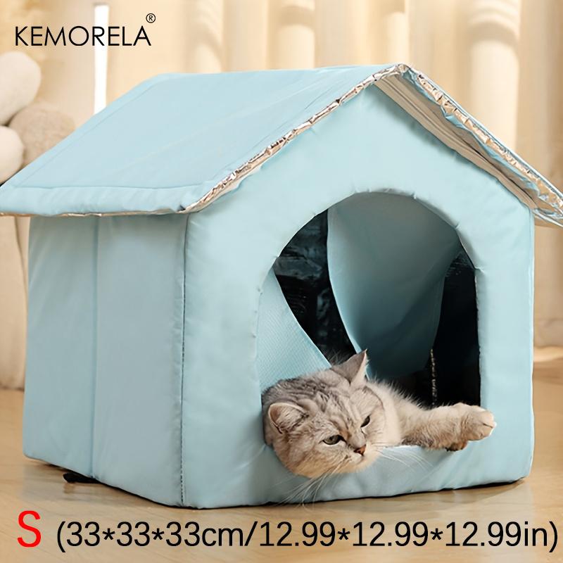 1PCS Ice Cooling Pet House for Cats And Dogs Year-Round Shelter Featuring an Integrated Ice Pack Cooling System for Cats And Dog