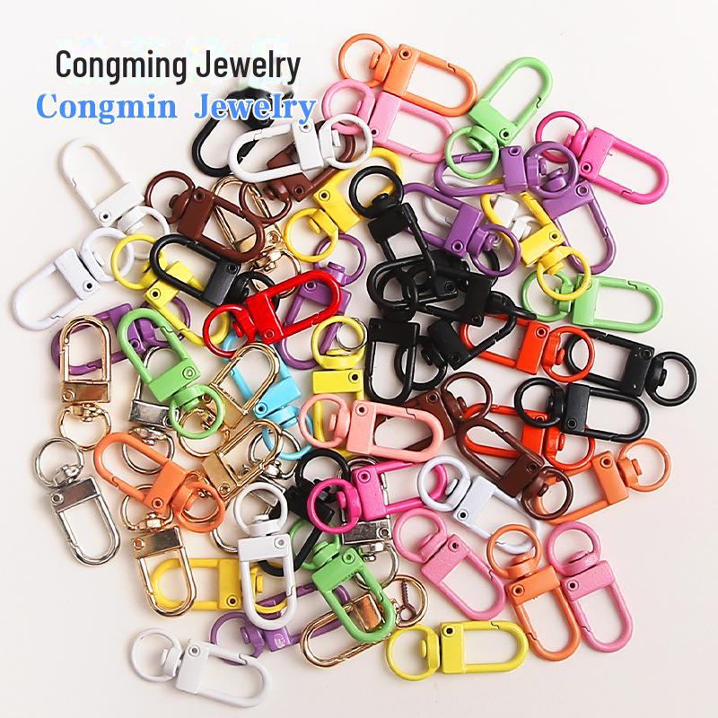 

33 мм цветная U-образная металлическая дверная пряжка для домашних животных - 8 шт. в упаковке door buckle