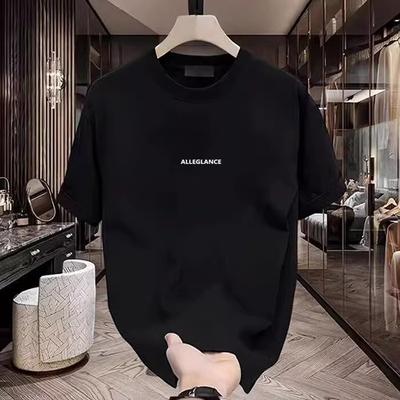 Ruffian Shuai Trendy Brand Printing Loose Casual Heavy Cotton Short-Sleeved T-Shirt Men'S And Women'S Versatile Top