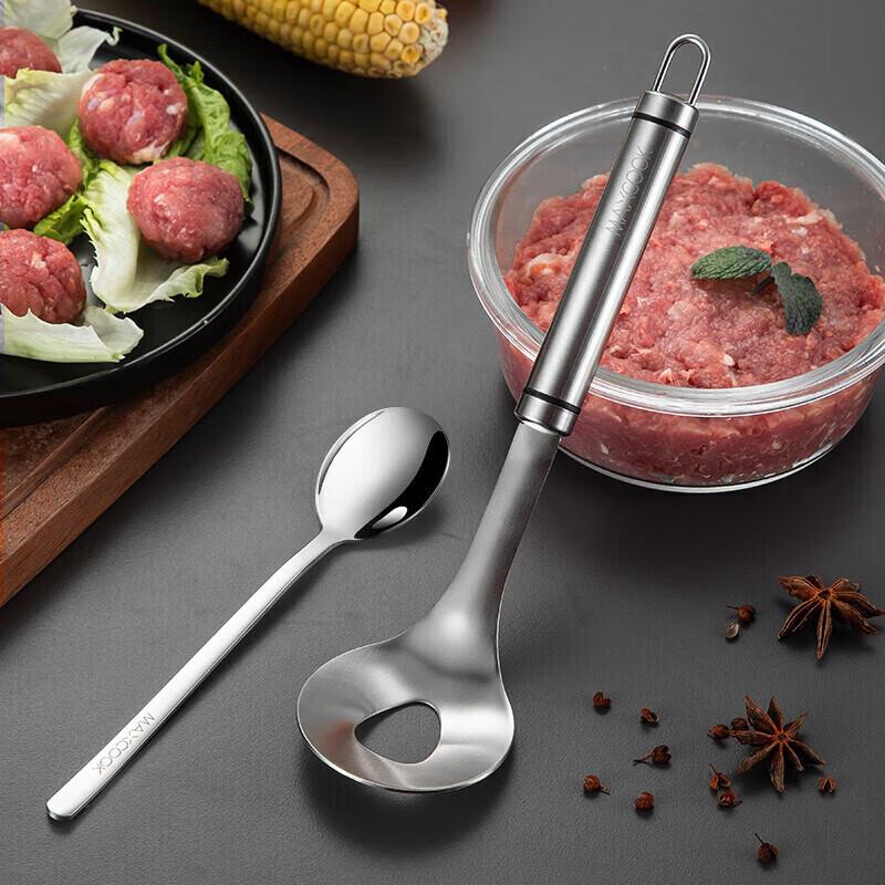 Beautiful Kitchen 304 Stainless Steel Meatball Maker Spoon