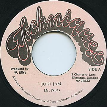 

7inch Record DOCTOR NUTS - Juki Jam NONE Techniques Jamaica Reggae, Ska & Dub Used