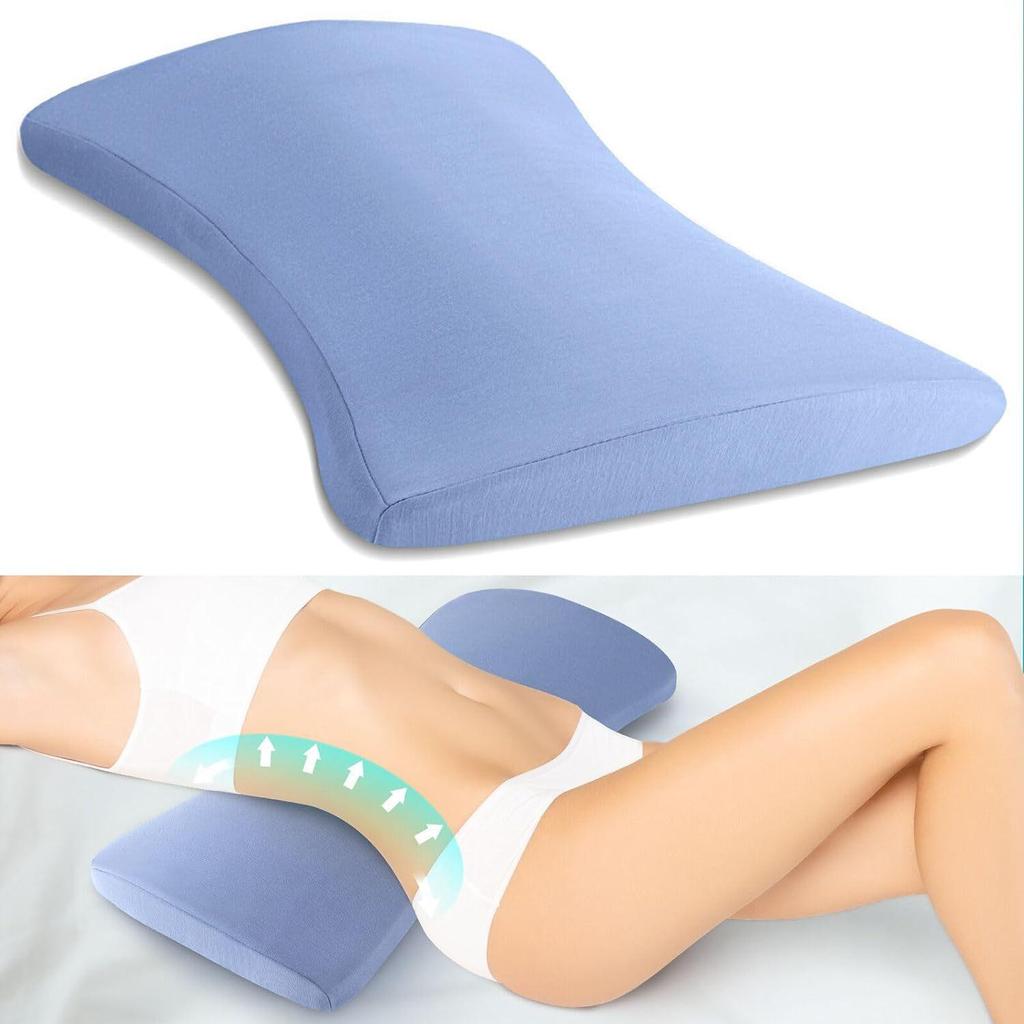 Ergonomic Memory Foam Lumbar Support Pillow
