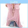 Chic And Sexy V-neck Sleeveless Net Chiffon Shirt For Trendy Women