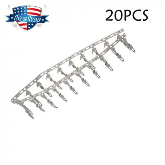 Aftermarket Set of 20 Socket Terminal Connector for Car Timer 22-20AWG Pin
