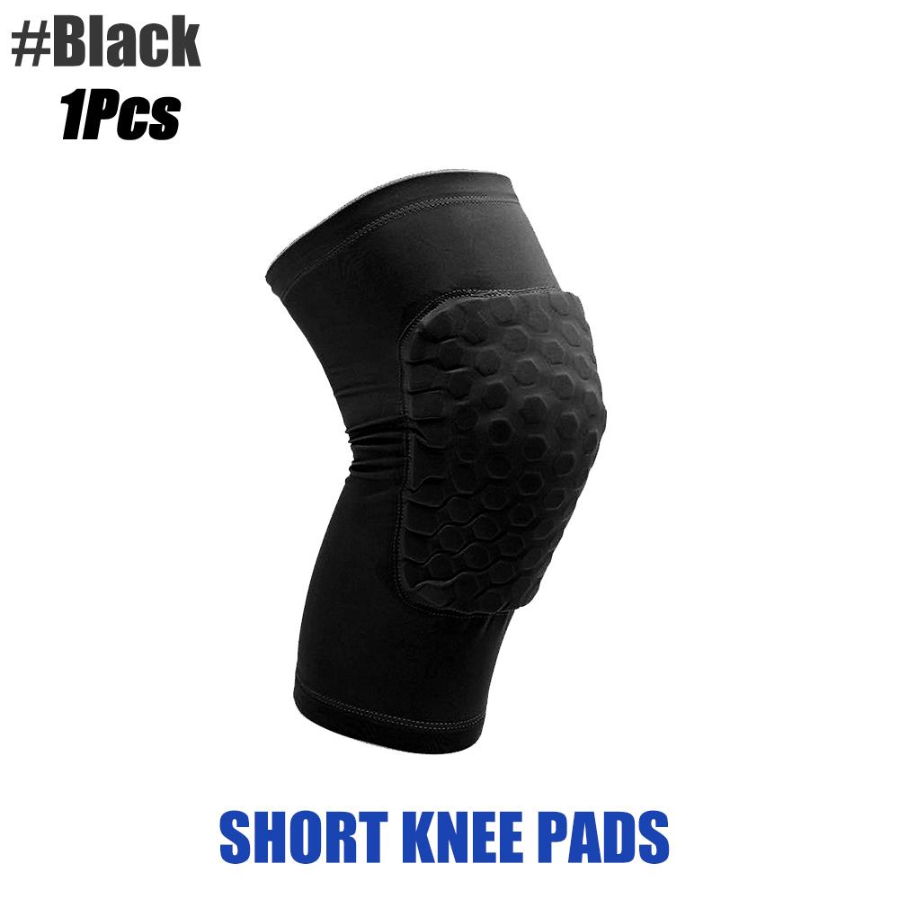 

1 шт., спортивные защитные наколенники, предотвращающие столкновения, вентиляция, волейбол, баскетбол, наколенники, компрессионные носки, сотовые обертывания, бандаж S