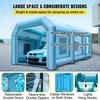 Inflatable Tent 39.3x16.4x13.1Ft Inflatable Spray Booth Tent Inflatable Paint Booth Tent Car Paint Booth Giant Workstation 210D Oxford Fabric With 2
