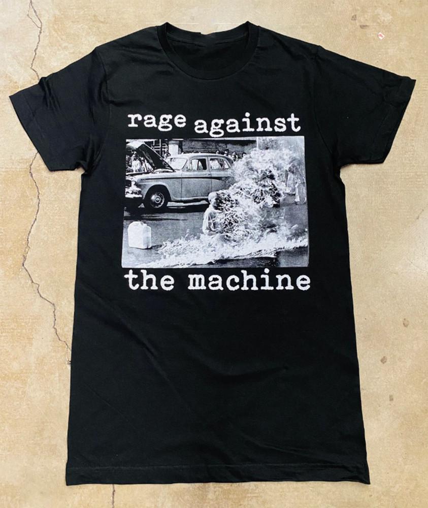 Rage Against the Machine Band T-Shirt Schwarz Unisex T-Shirt
