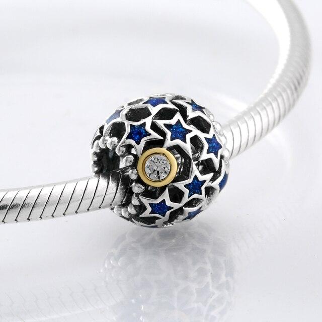 Fashion Trend 925 Sterling Silver Clear Cz Forever Family Fine Beads Fit Original Jiuhao Charm Bracelet Jewelry Making