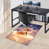 1pc Deer Carpet Office Rug Outdoor Mat Home Decor Area Carpet Festival Gift