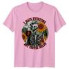 I Hate Everyone But Coffee Helps Skeleton Coffee Lover TShirt