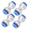 4Pcs 3D Printer Feed Pipe Connector Alloy PTFE Feed Tube Connector for P1P P1S X1 X1C X1E