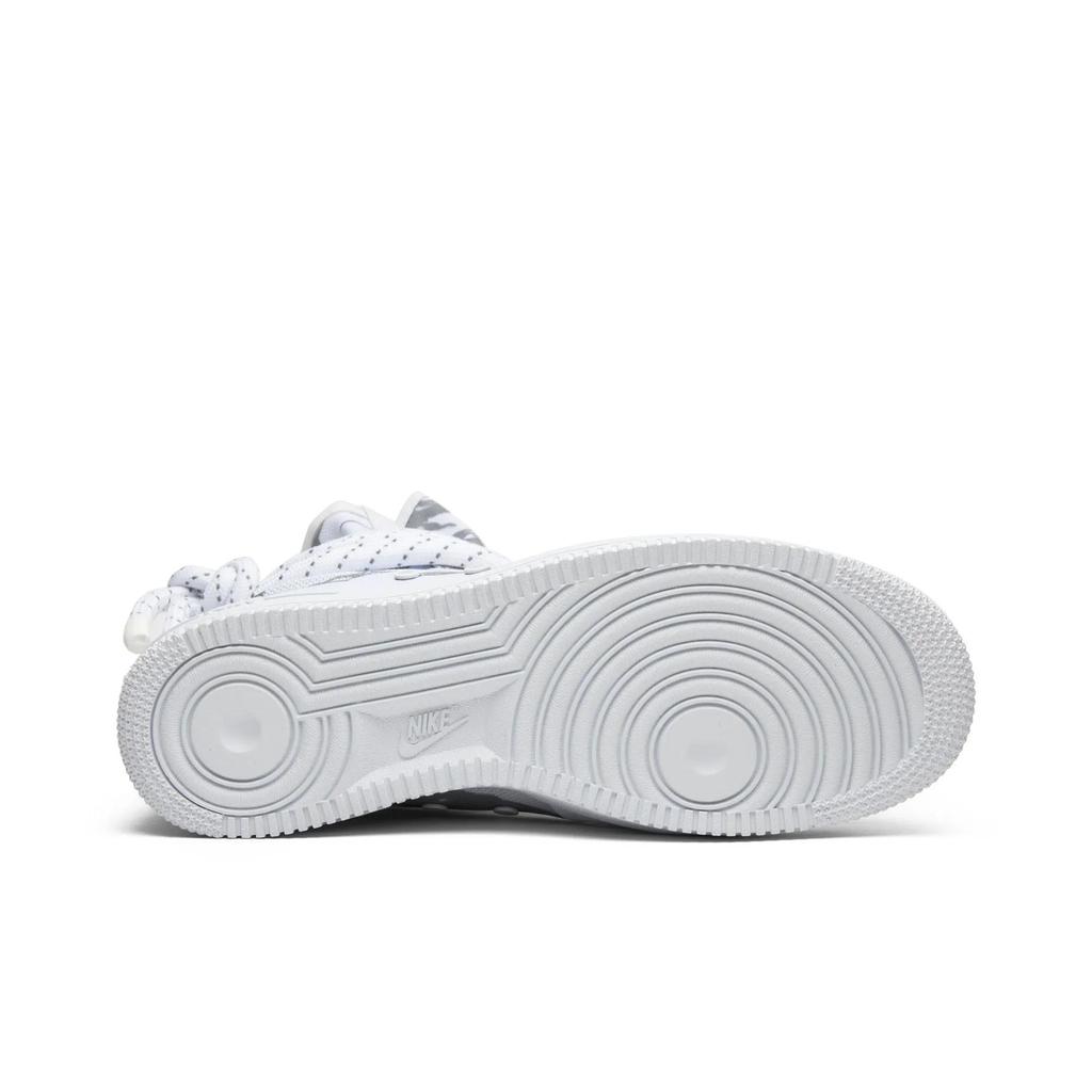 Nike SF Air Force 1 High 'Winter Camo' (Unisex) White / Reflective Silver Skate Shoes AA1130 100