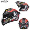 New National Standard Motorcycle Helmet Male Full Personality Four Seasons Electric Vehicle Safety Large Tail Fin Unveiled