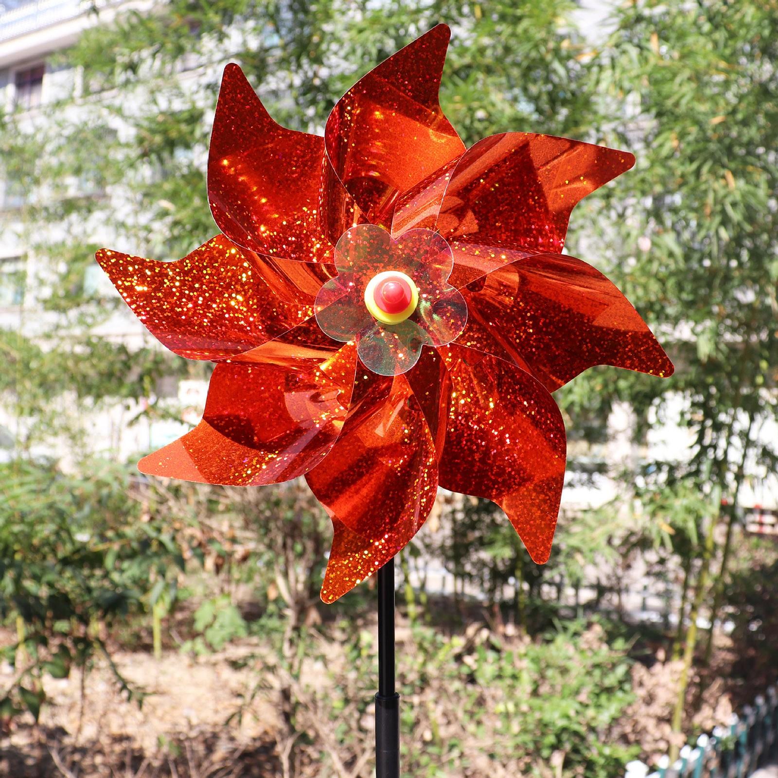 

24 см восьмиугольная детская мельница стойло птица цвет пластиковое украшение стойло игрушка сделай сам One Size оранжевый