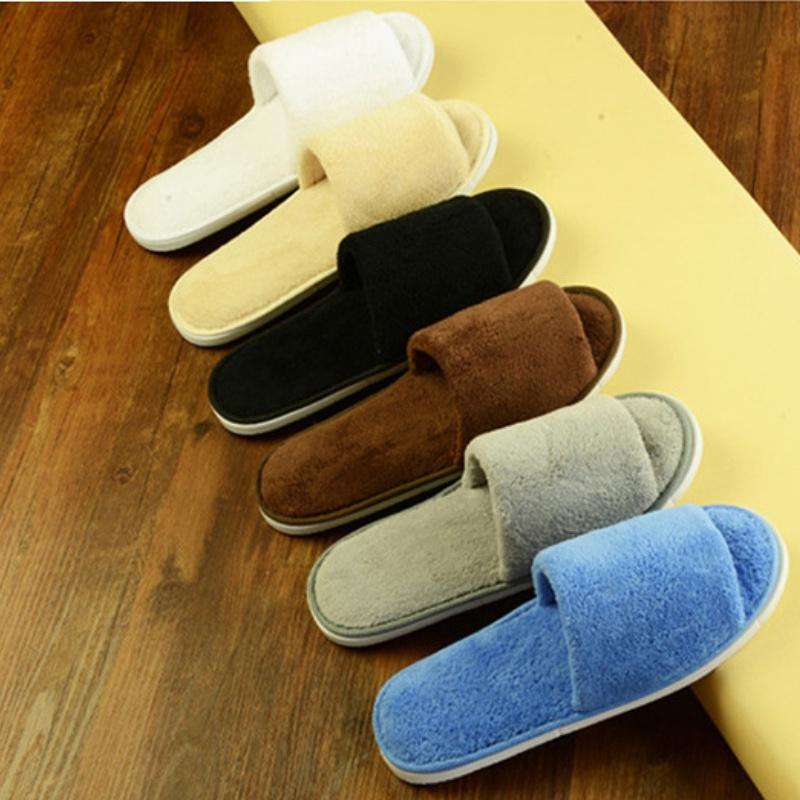 Premium Hotel Slippers Coral Velvet Material For Comfort And Style