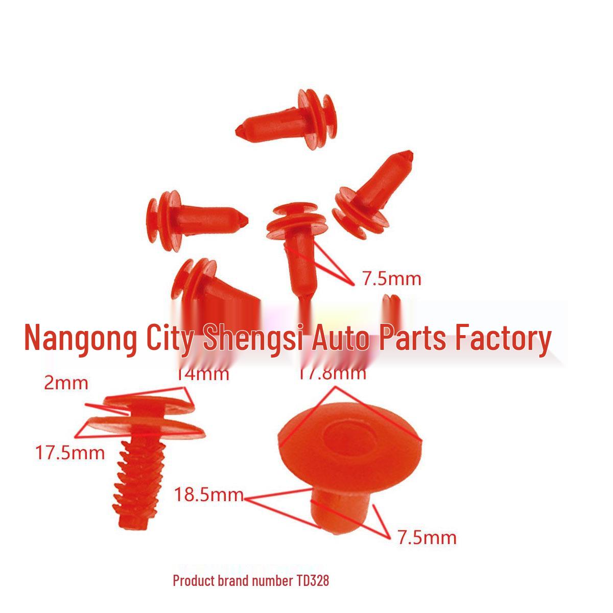 

Junjie Zunchi Car Interior Trim Door Panel Universal Rivet Clip 10000 pcs