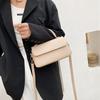 Women's Vintage Single Shoulder Bag Solid Color Casual Messenger Bag Elegant Versatile Handbag