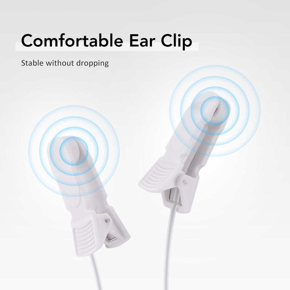 Dispositif intelligent de sommeil USB multi-modes: Combinaison Clip d'Oreille et Manuel pour un Sommeil Rapide