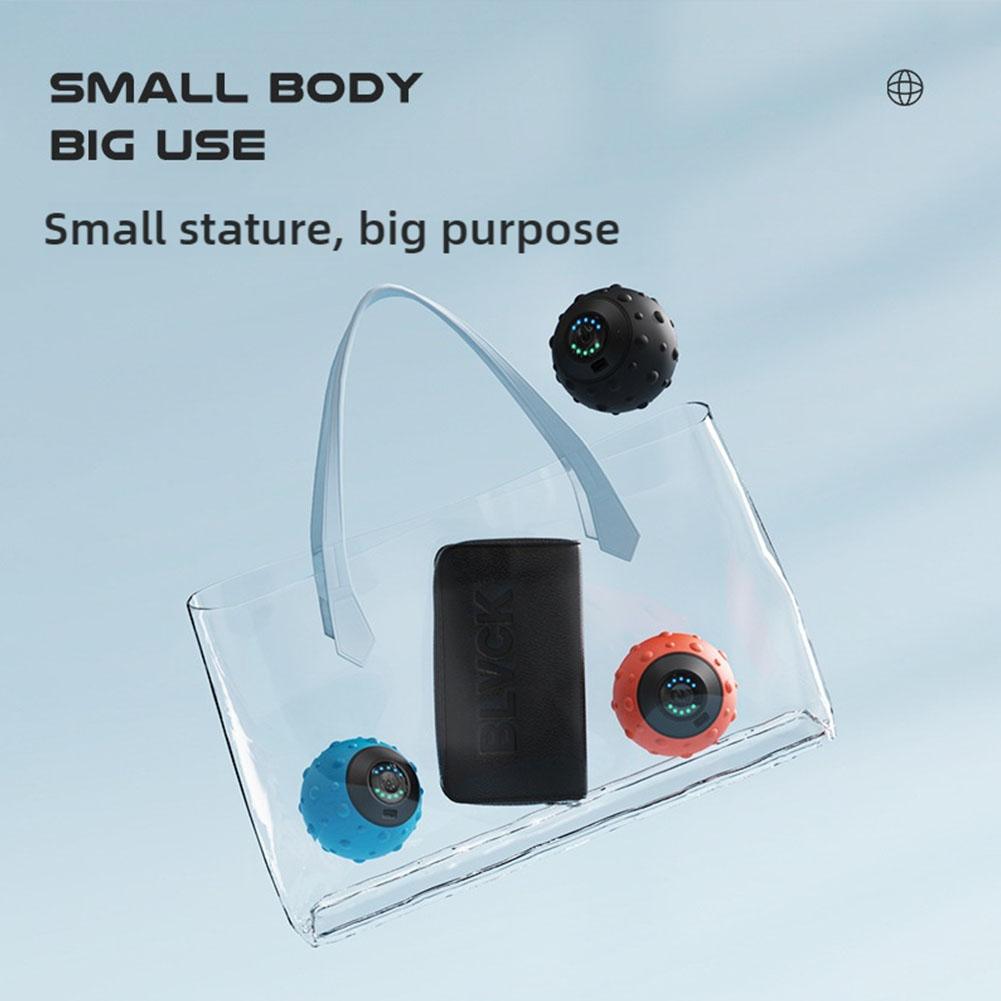 Electric Vibration Massage Ball Sports Fitness Massage Tool Foot Facial Soothing Device Vibration Design Easy to Use Portable