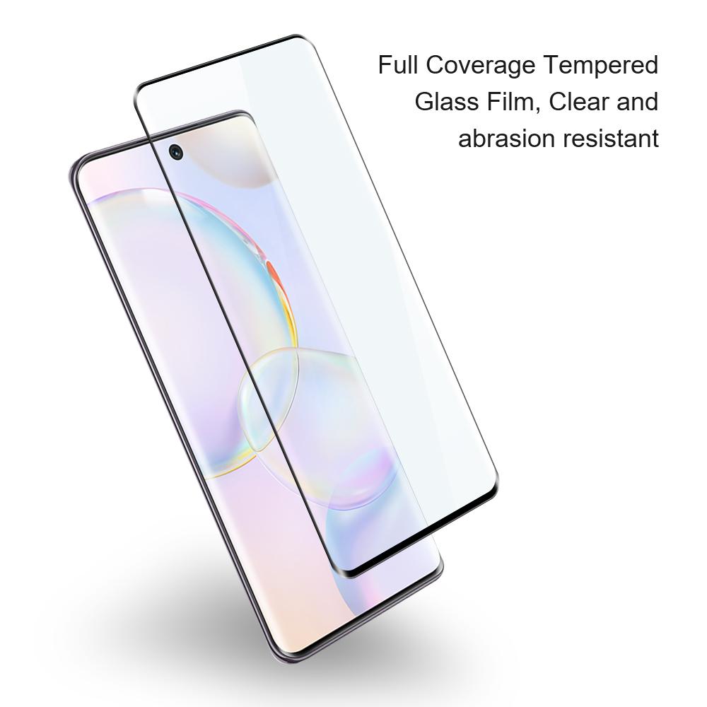

AMORUS For Honor 90 Pro Screen Protector 3D Curved Full Glue Film Black