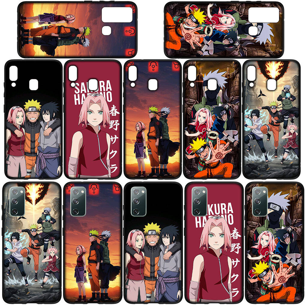 Case for iPhone 17 15 16 Plus Xiaomi Poco X7 X6 F8 F7 C85 C75 C71 Redmi Note 14 12 11 13 Pro Max A4 14C 13C 15C Kakashi Haruno Sakura Narutos Sasuke