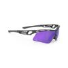 RUDYPROJECT TRALYX SLIM Sports Sunglasses In Crystal Violet + Ash/Multi-Laser (SP784257-0000)