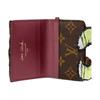 Louis Vuitton X Grace Coddington Collaboration Catogram Cat Pawket Silver Metal Illustrated Graffiti Leather Wallet Women wallet White Green M25732