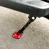 Metal Motorcycle Kickstand Extension Pad Alloy Motorcycle Foot Braces Pads Non-Slip Scooter Modified Tool For UU/UY/UE125 Motorb