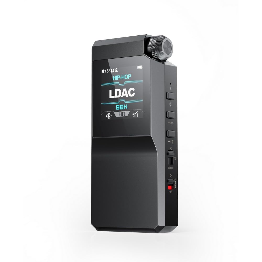

FIIO BTR17 від авторизованого японського номеру Приймач підсилювача для навушників Bluetooth FIO-BTR17-B [роздрібний продавець/серійний номер включено] чорний