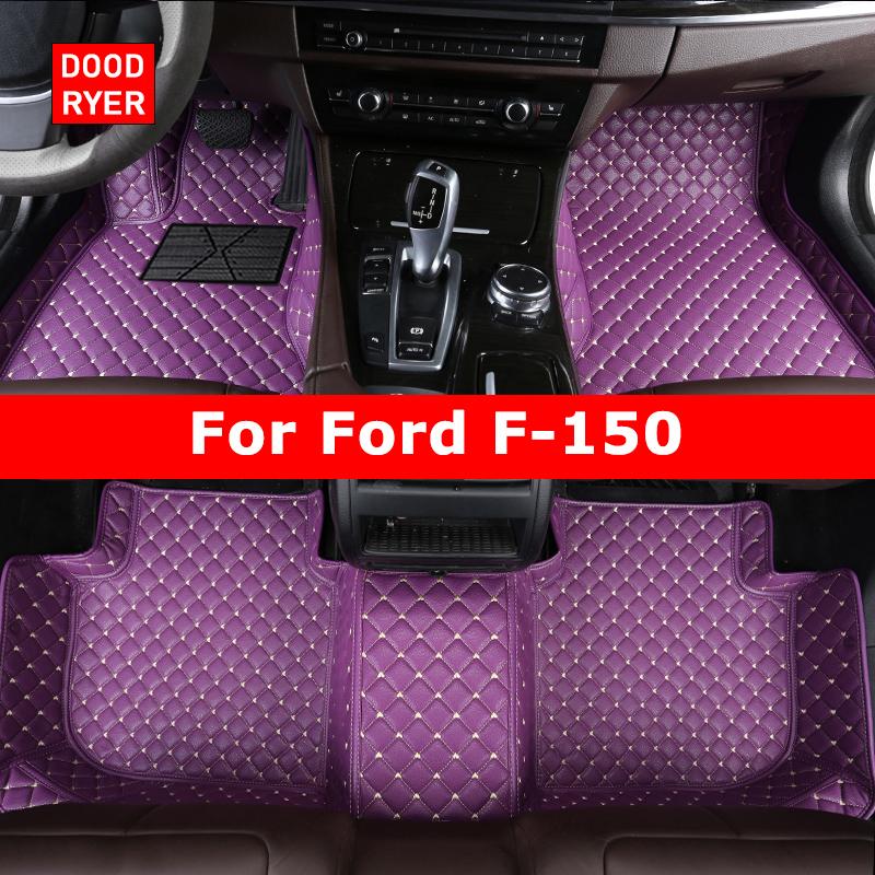 

DOODRYER Custom Car Floor Maters For Ford F150 F-150 Auto Carpets Foot Coche Accessorie