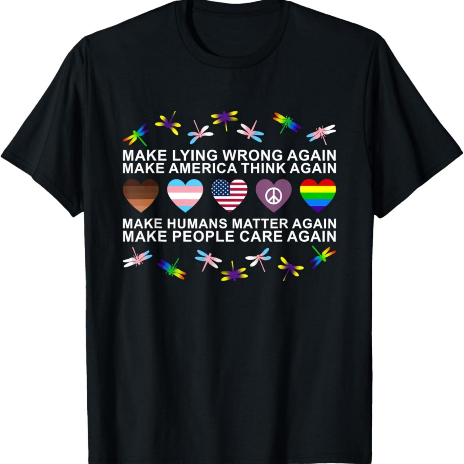 Make Lying Wrong Again Human’s Rights Apparel T-Shirt S