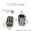 High Torque Coupling Shaft Diameter Reduction Connector Kit 3/456.87/10-12mm