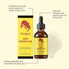 Naturals Essential Hair Oil Set 3pcs with Ginger Oil, Coconut Oil, Castor Oil, Multi-Color, 50ml Each