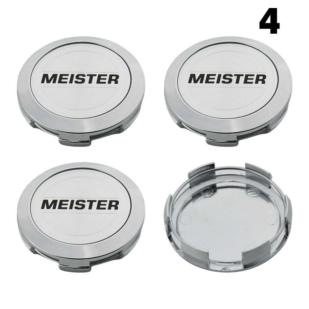 4 PZ 64MM Diametro Esterno / 62MM Diametro Interno Tappo Per Cerchi WORK EMOTION EQUIP MEISTER Logo VS & WORK Tappo Centrale Ruota Copri Ruota Auto Sportiva Tappi Mozzo