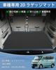 Mixsuper 2D Trunk Luggage Mat for Suzuki Every Wagon Luggage Cargo Compatible with Every Wagon 2015 Waterproof PVC Rollable Abrasion Stain Easy