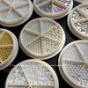 6 Grids Mix Mini Pearl Small Stainless Steel Caviar Beads Nail Art Rhinestones Nail Art Decorations Silver Gold Charm Gel Polish