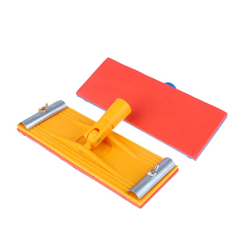 1Pc Sandpaper Holder Polishing Walls Sanding Woodworking And Drywall Sanding Universal Plaster Trowel For Grinding Polished Tool