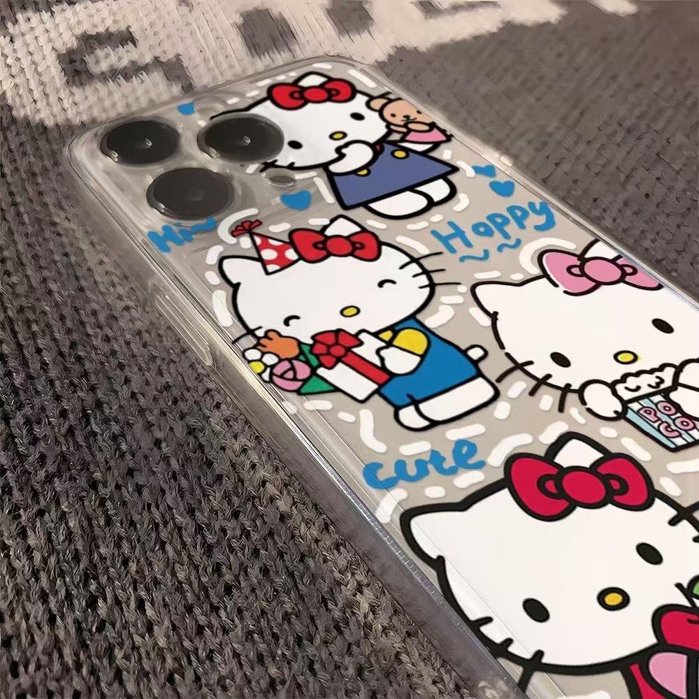 Sanrio Hello Kitty Phone Case for iPhone 16 Pro Max/15 Plus/14/13/X