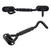 Strong Steel Hook with Screws Corrosion Proof Finish Metal Hanging Hook set for Humid Environment Farm Shed Storage